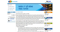 Desktop Screenshot of ezlink.fpts.com.vn