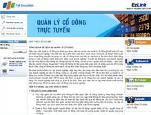 Tablet Screenshot of ezlink.fpts.com.vn